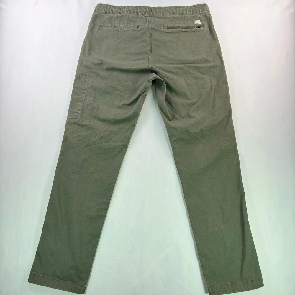 Vuori Olive Green Climber Pants with Drawstring Waist - Picture 2 of 9